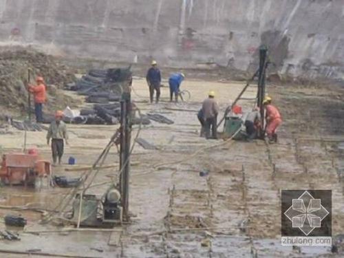 坡头镇我公司承建北京房山区水池地基注浆加固工程